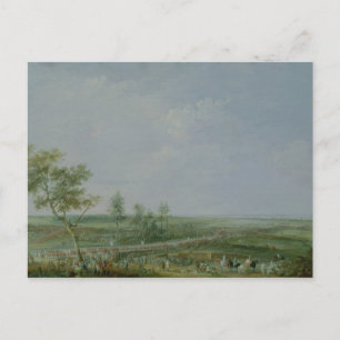 Postal La rendición de Yorktown