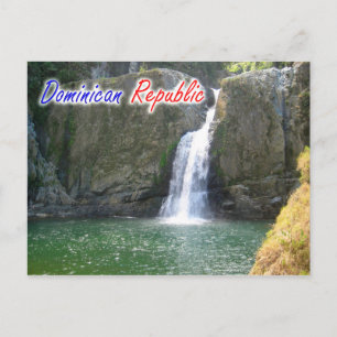 Postal La República Dominicana Jiménez Cae Postcard