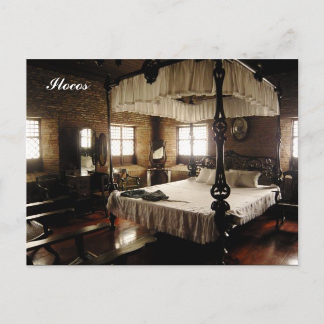 Postal La residencia Juan Luna (Anverso)