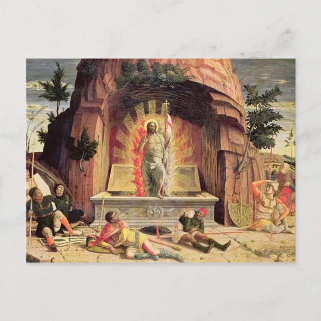 Postal La resurrección 2 (Anverso)