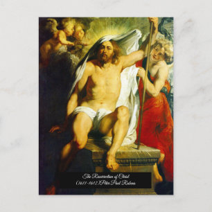Postal La resurrección de Cristo