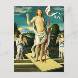 Postal La resurrección de Jesús por Girolamo da Santacroc