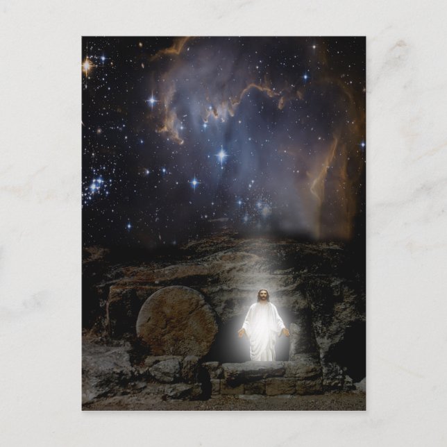 POSTAL LA RESURRECCIÓN DEL SEÑOR. (Anverso)