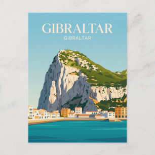 Postal La Roca de Gibraltar Gibraltar