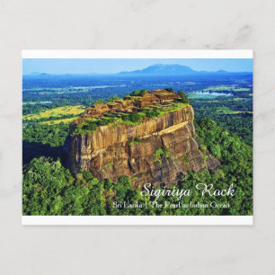 Postal La roca sigiriya