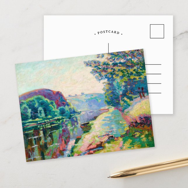 Postal La Roche de l’Echo, Crozant | Armand Guillaumin (Subido por el creador)