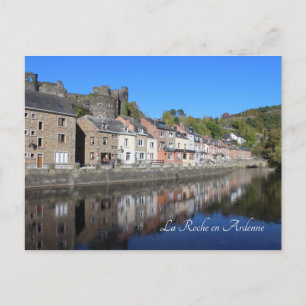 Postal La Roche en Ardenne View, Bélgica