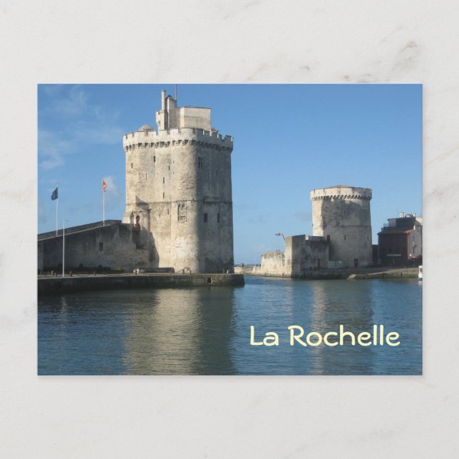 Postal La Rochelle (Anverso)