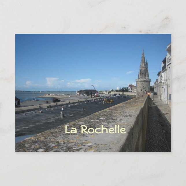 Postal La Rochelle (Anverso)