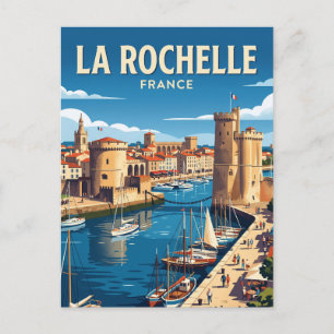 Postal La Rochelle Francia
