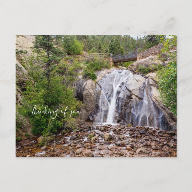 Postal La Rocky Helen Hunt Cae Pensando En Tu Postcard (Anverso)