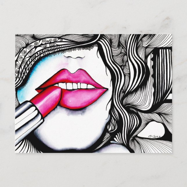 Postal La Rouge (Anverso)