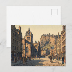 Postal La Royal Mile en Edimburgo J