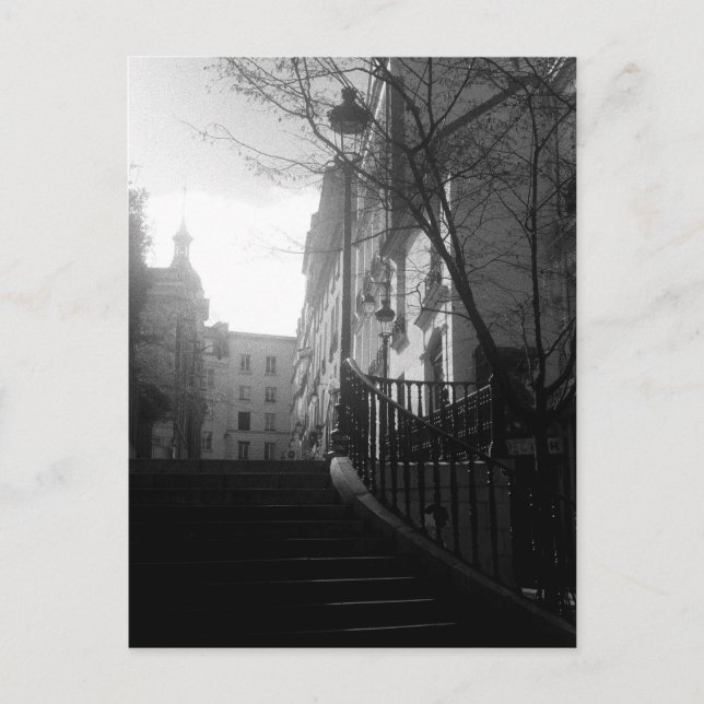 Postal La rue Notre-Dame-de-Bonne-Nouvelle (Anverso)