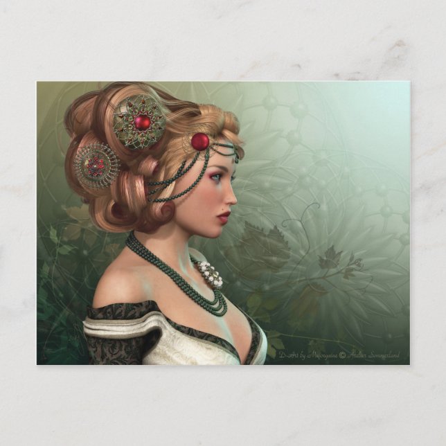 Postal La ruina (Anverso)