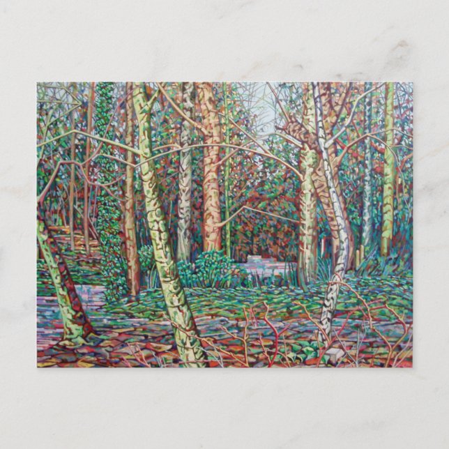 Postal La ruta de enero (Anverso)