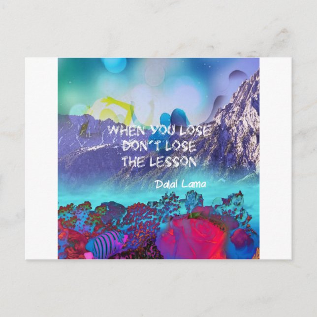 Postal La sabiduría puede hacer todo (Anverso)