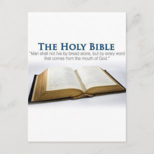 Postal La Sagrada Biblia