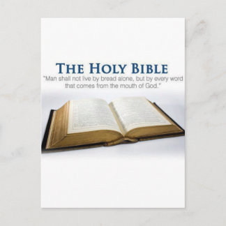 Postal La Sagrada Biblia