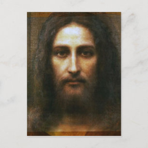 POSTAL LA SAGRADA CARA DE JESÚS