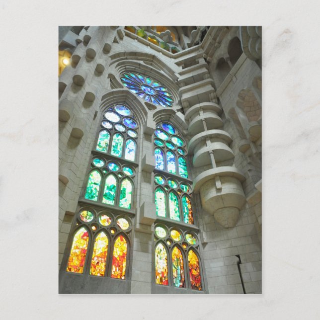 Postal La Sagrada Familia (Anverso)