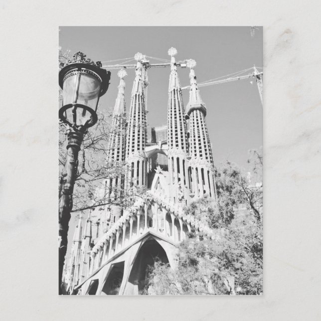 Postal La Sagrada Familia (Anverso)