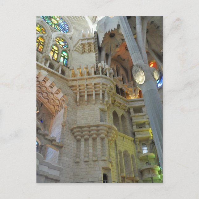 Postal La Sagrada Familia (Anverso)