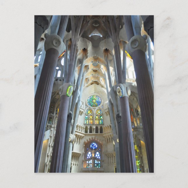 Postal La Sagrada Familia (Anverso)