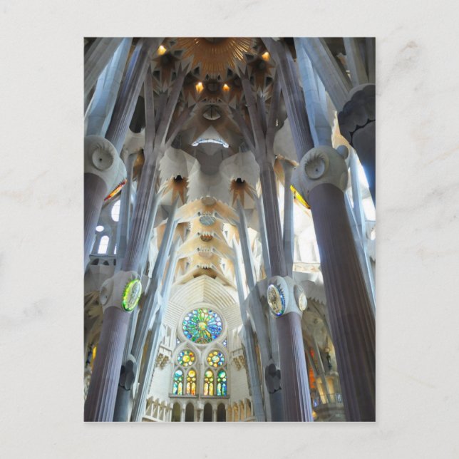 Postal La Sagrada Familia (Anverso)