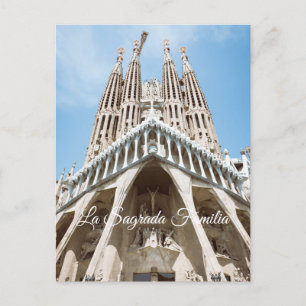 Postal La Sagrada Familia, Barcelona