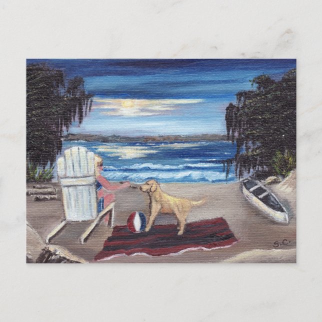 Postal La salida (Anverso)