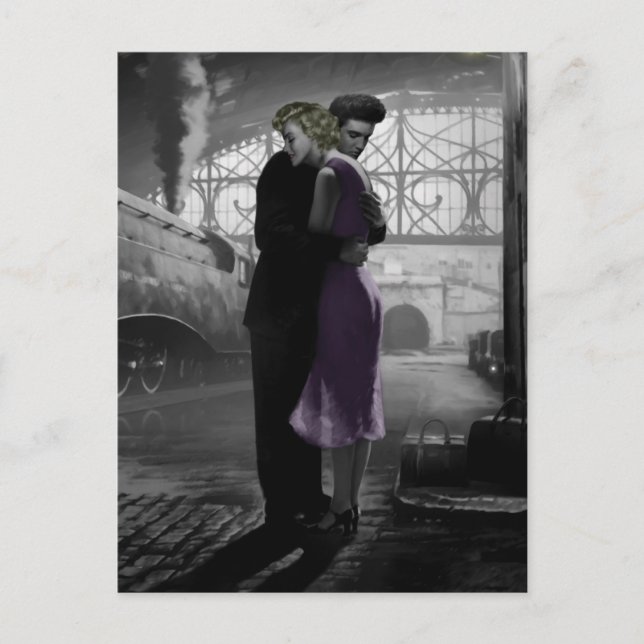 Postal La salida del amor (Anverso)