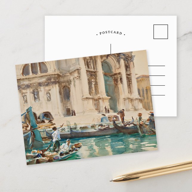 Postal La Salute, Venecia | John Singer Sargent (Subido por el creador)