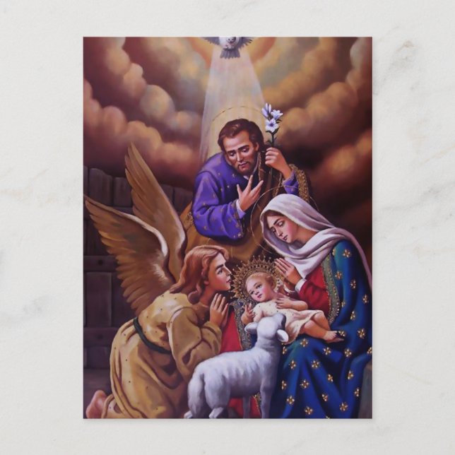 Postal La Santa Noche (Anverso)