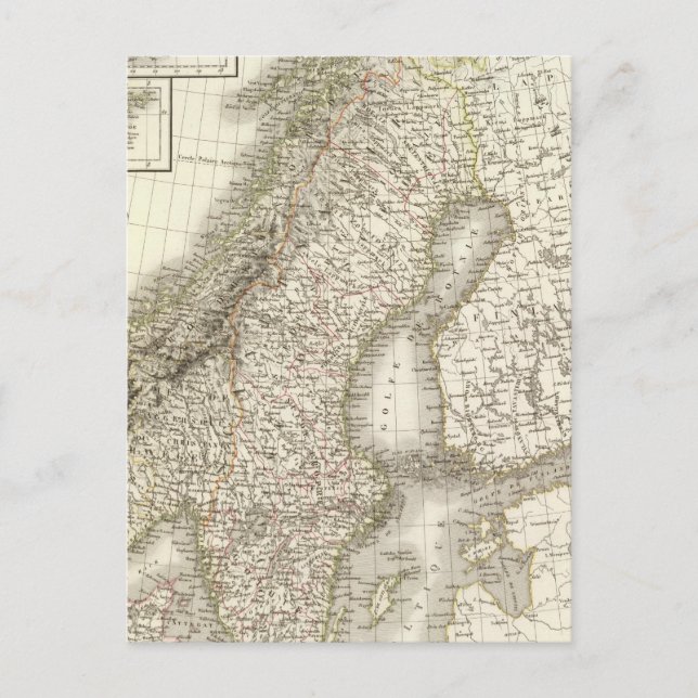 Postal La Scandinavie (Anverso)