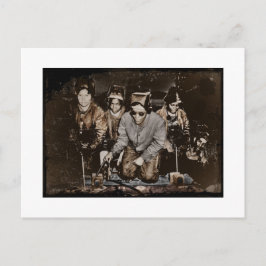 Postal La Segunda Guerra Mundial de los Steelworkers Afri