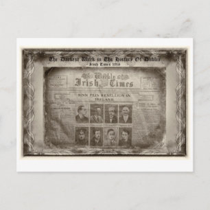 Postal La semana más oscura de la historia de Dublín