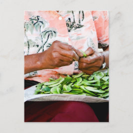 Postal La señora de la judía