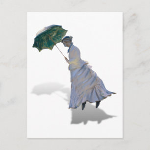 Postal La señora Monet se ha vuelto loca