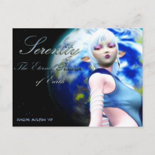 Postal La serenidad del Guardián de la Tierra