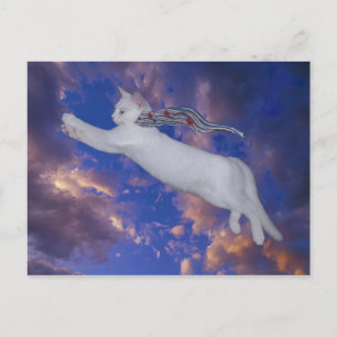 Postal La serenidad se pone por las nubes