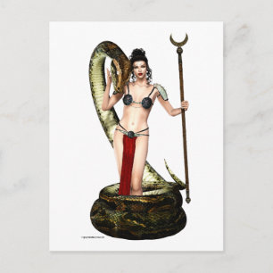 Postal La serpiente reina