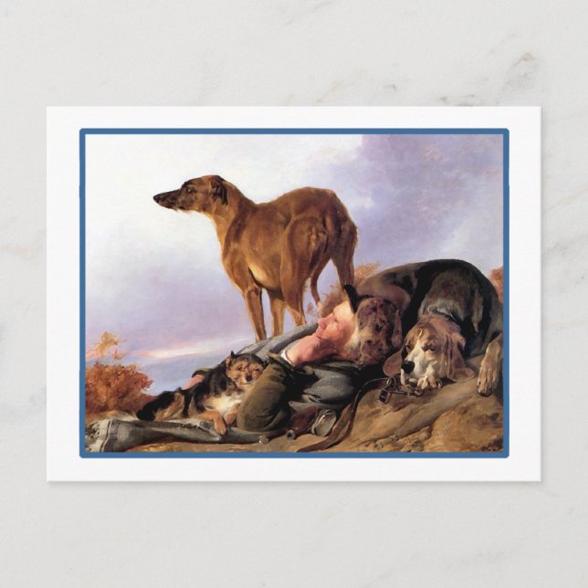 Postal La siesta (Anverso)