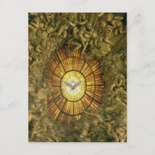 Postal La silla de San Pedro