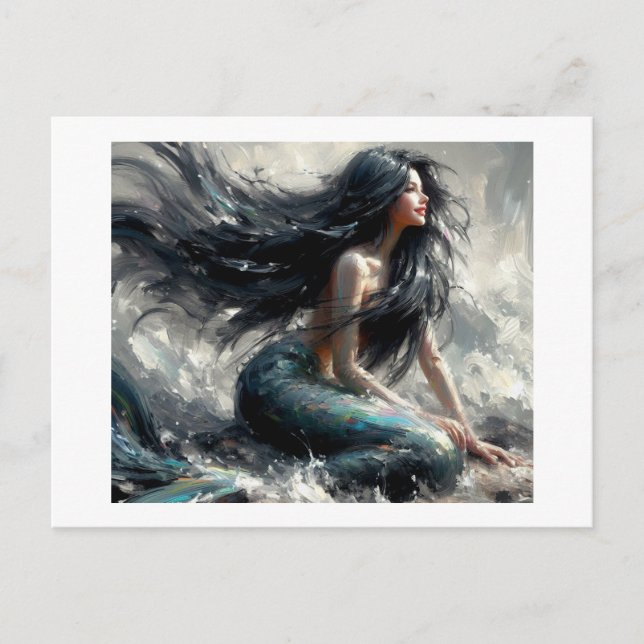 Postal La Sirena,  (Anverso)