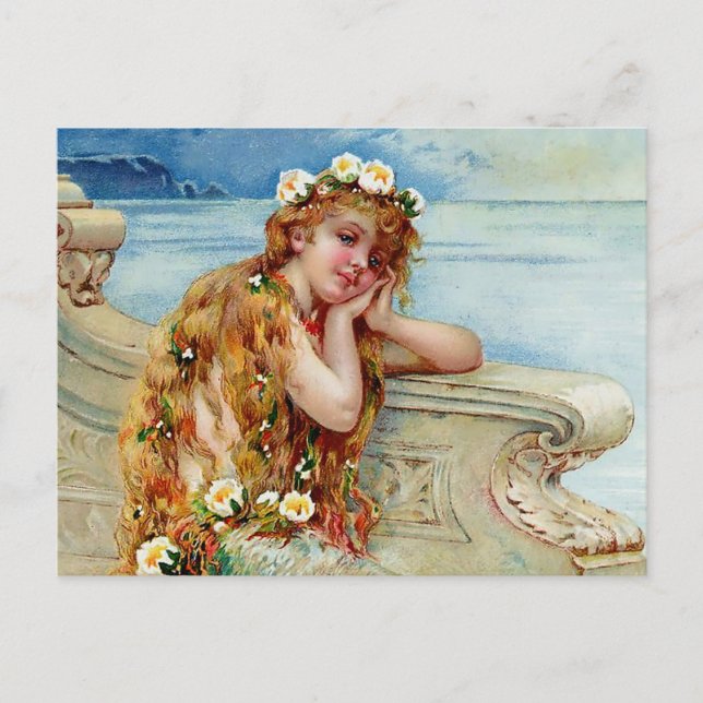 Postal “La Sirenita” por E S Hardy (Anverso)