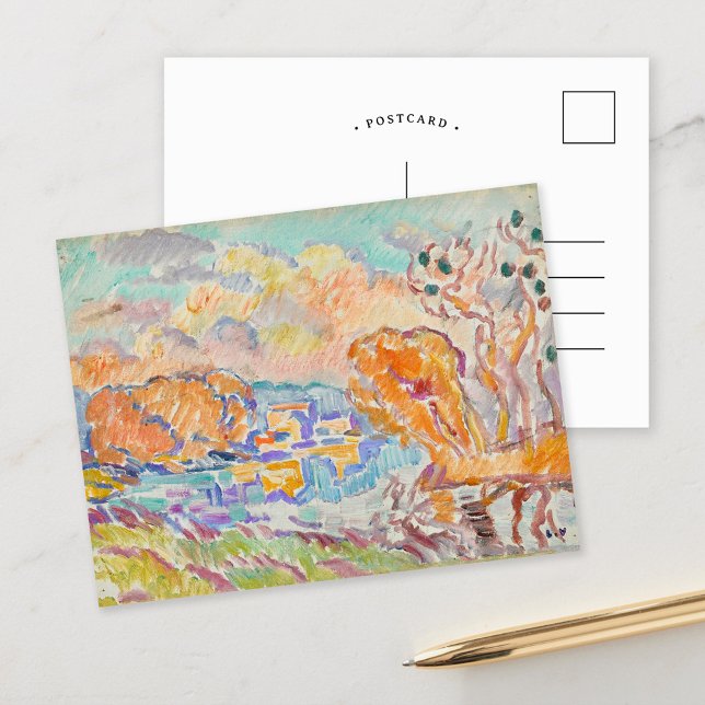 Postal La Sologne | Louis Valtat (Subido por el creador)