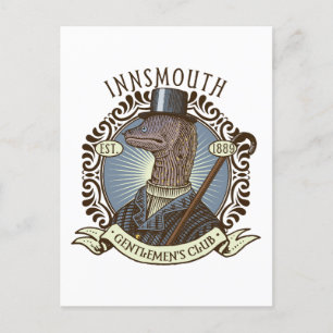 Postal La sombra sobre el caballero innsmouth Lovecraft