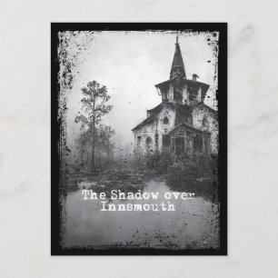 Postal La sombra sobre la nave innsmouth Cthulhu Mythos