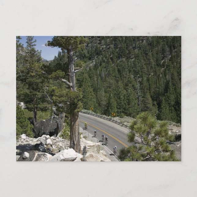 Postal La subida pasada (Anverso)